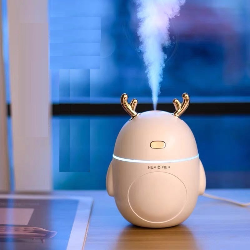 Humidifier Household Bedroom Mini Fog Capacity Air Students Mute USB Office Spray Automobile Fragrance
